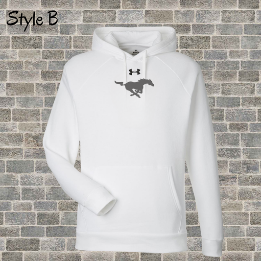 White Under Armour Hoodie