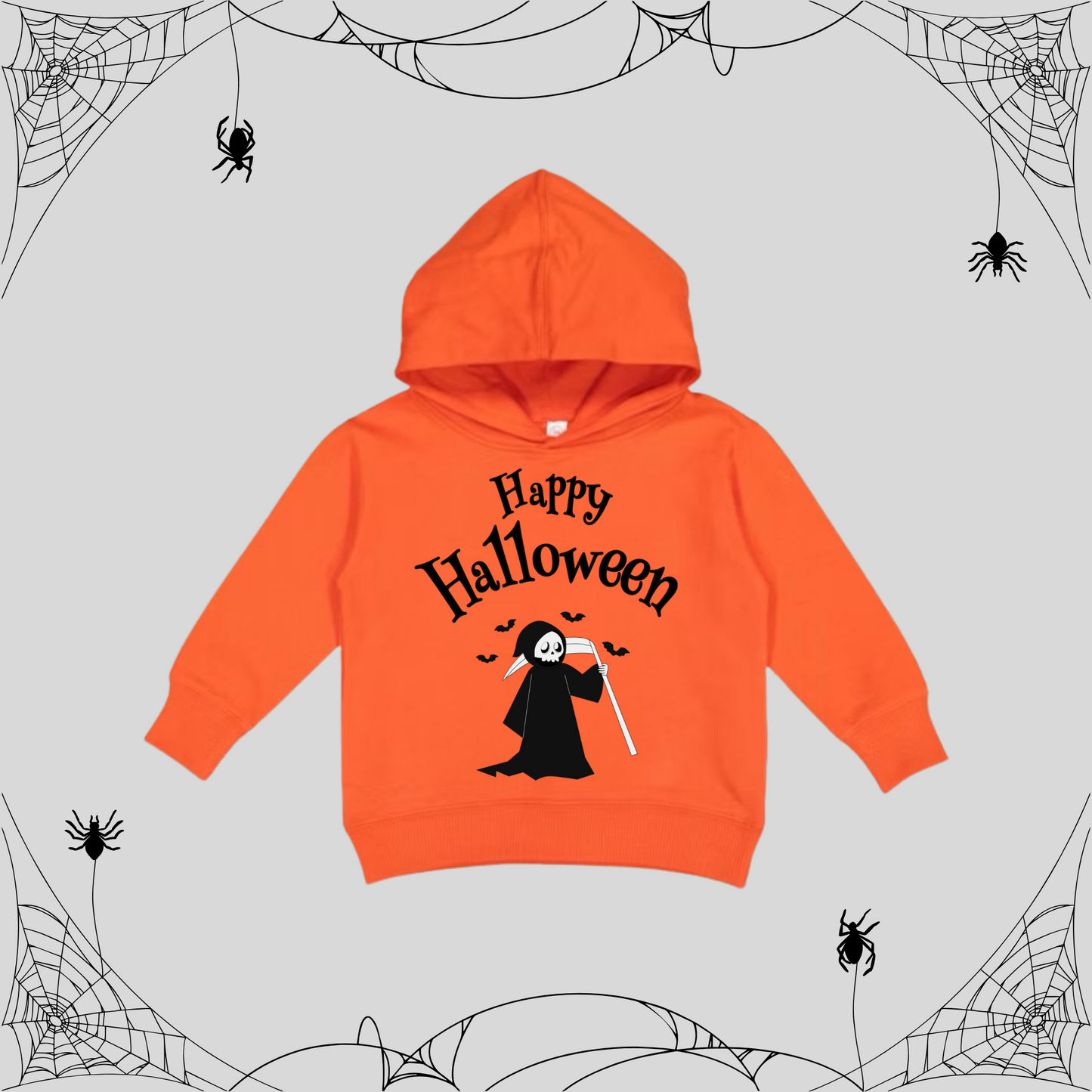 Toddler Happy Halloween Reaper Hoodie