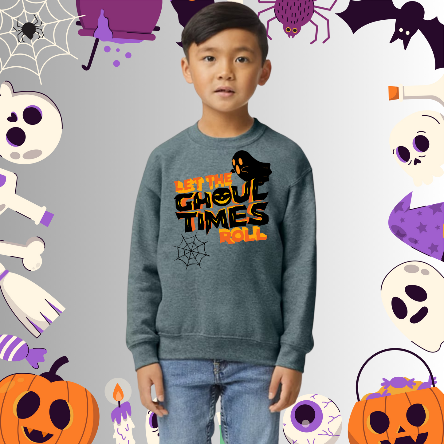 Youth Ghoul Times Roll O/B Sweatshirt