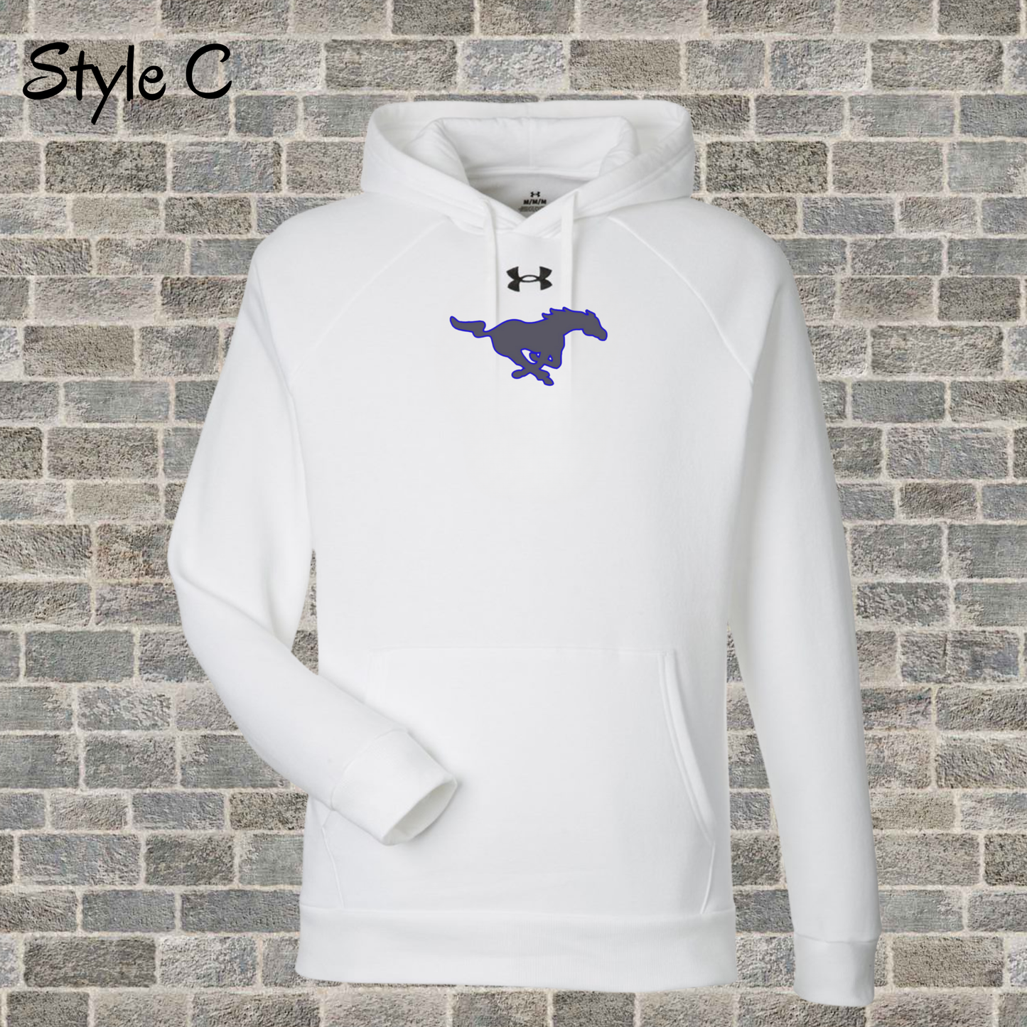 White Under Armour Hoodie