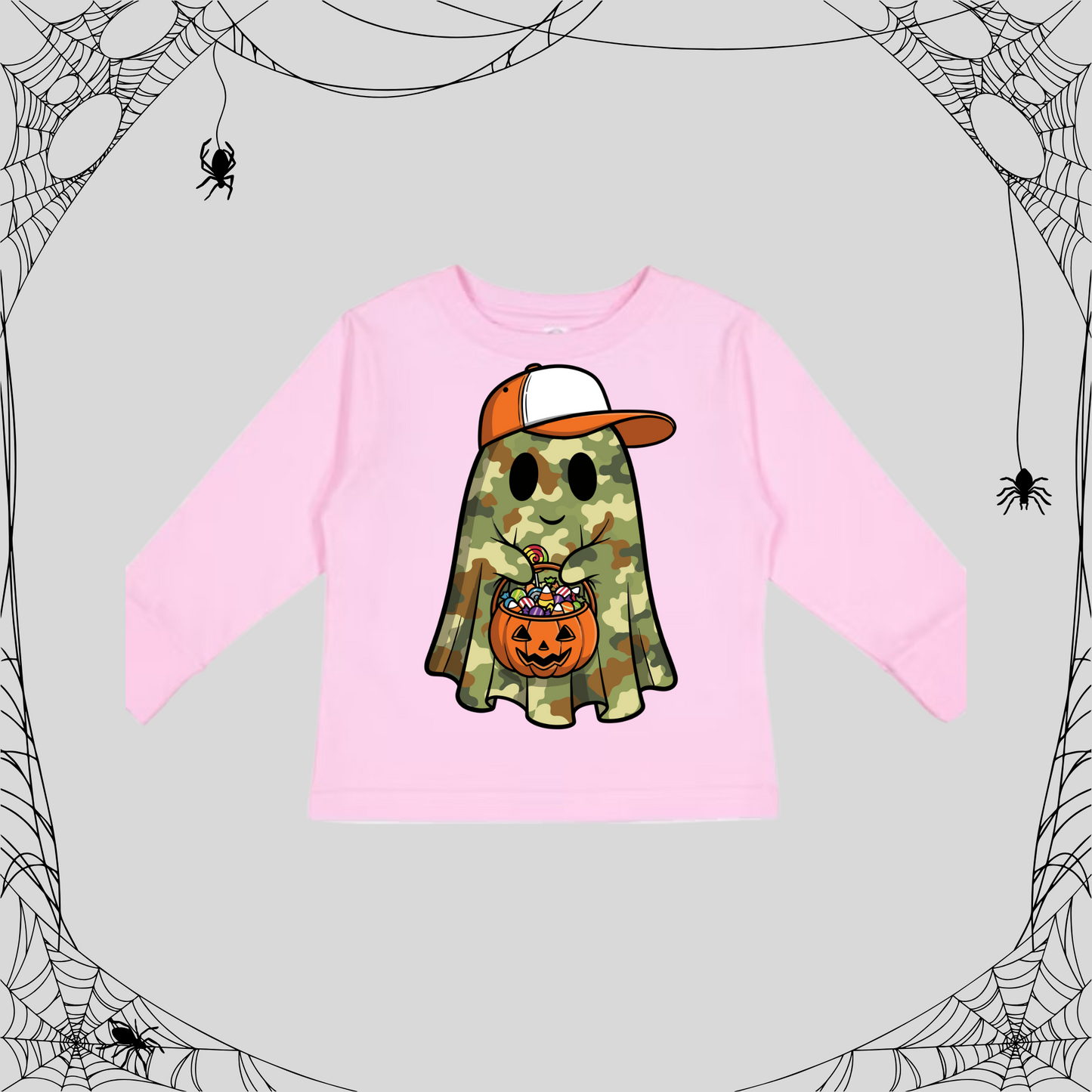 Toddler Camo Ghost Long Sleeve