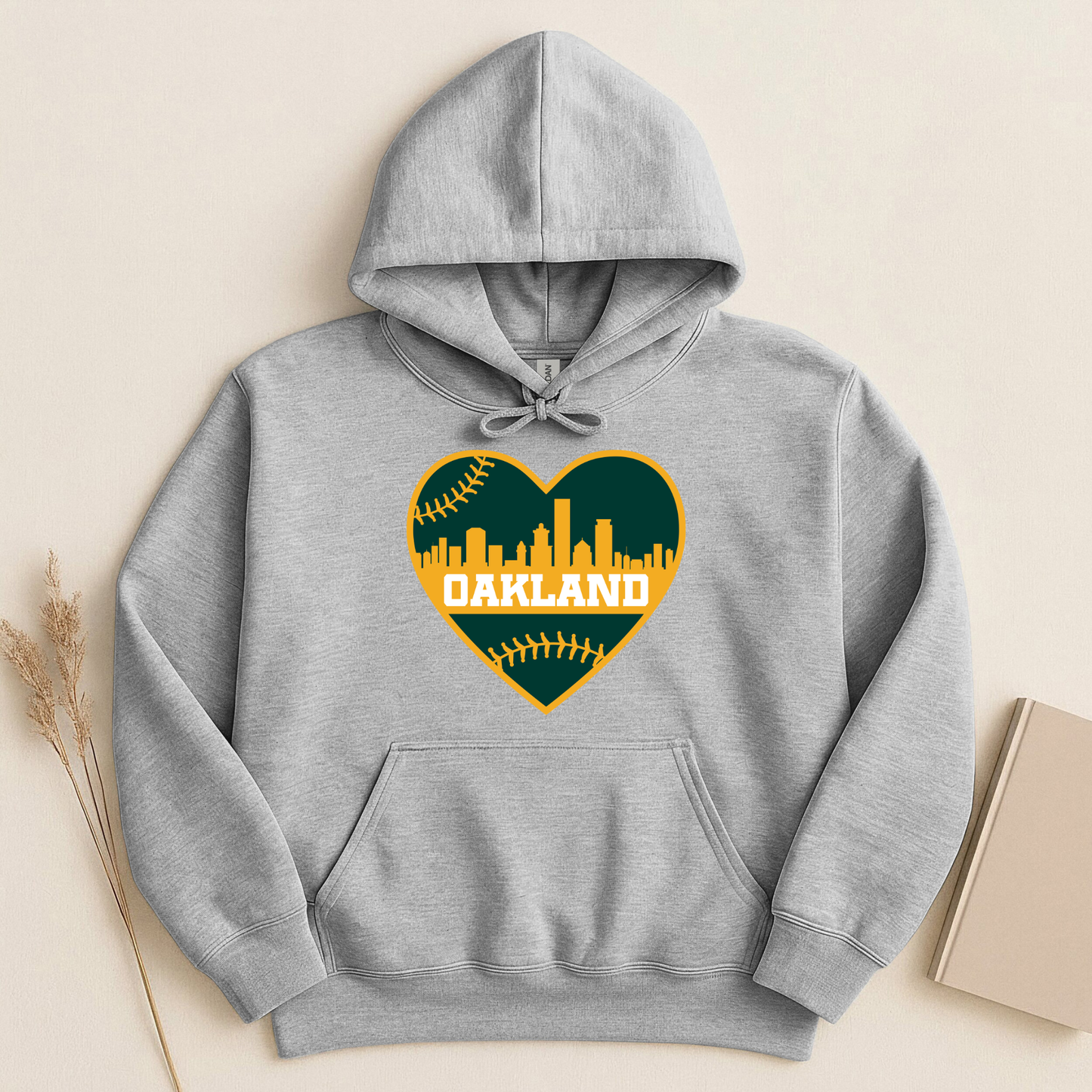 Oakland 💛 Gildan Hoodie