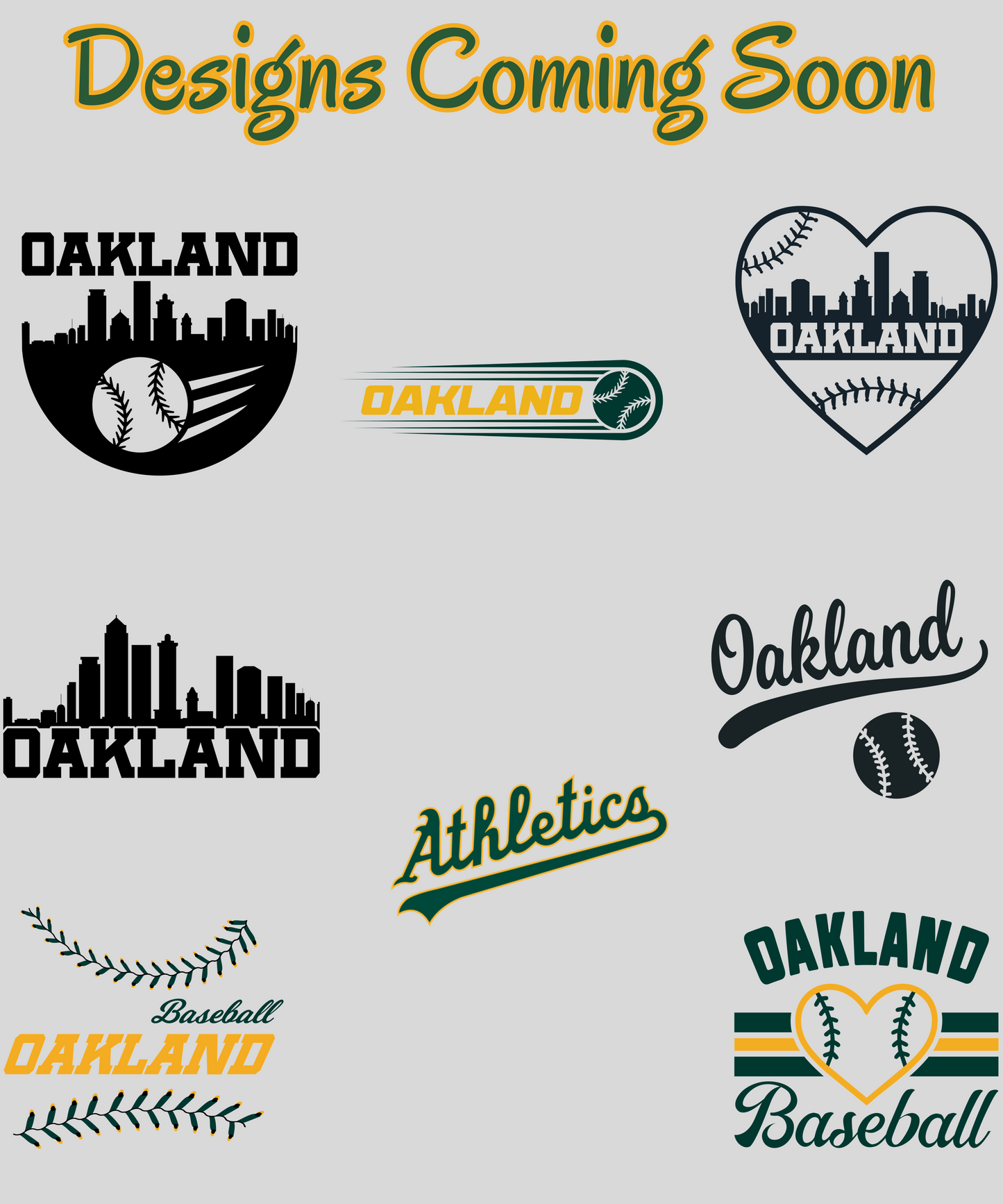 Designs Coming Soon