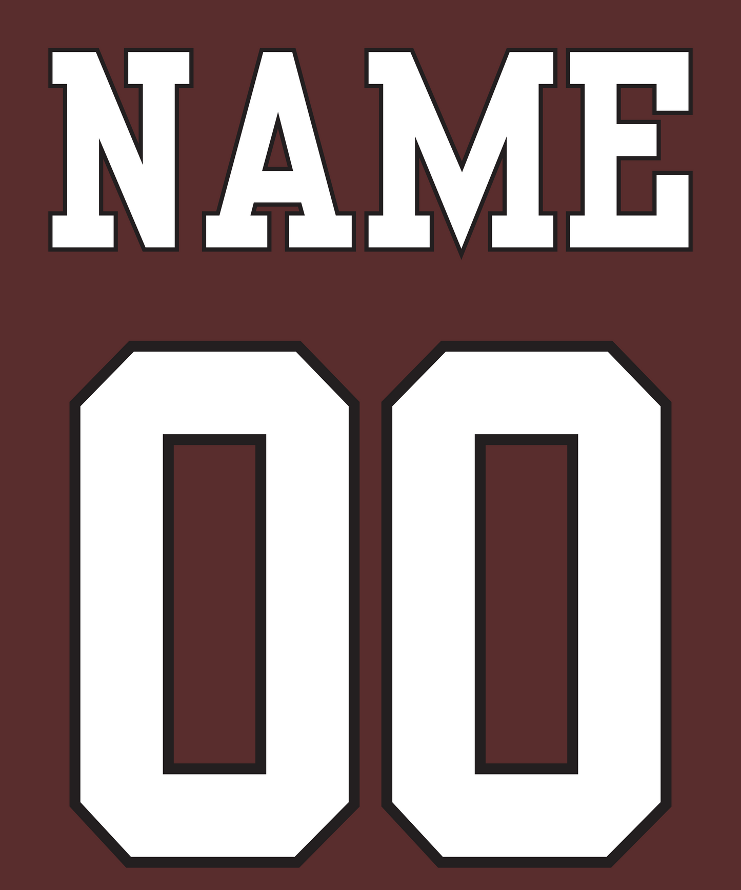 Name & Number Add On