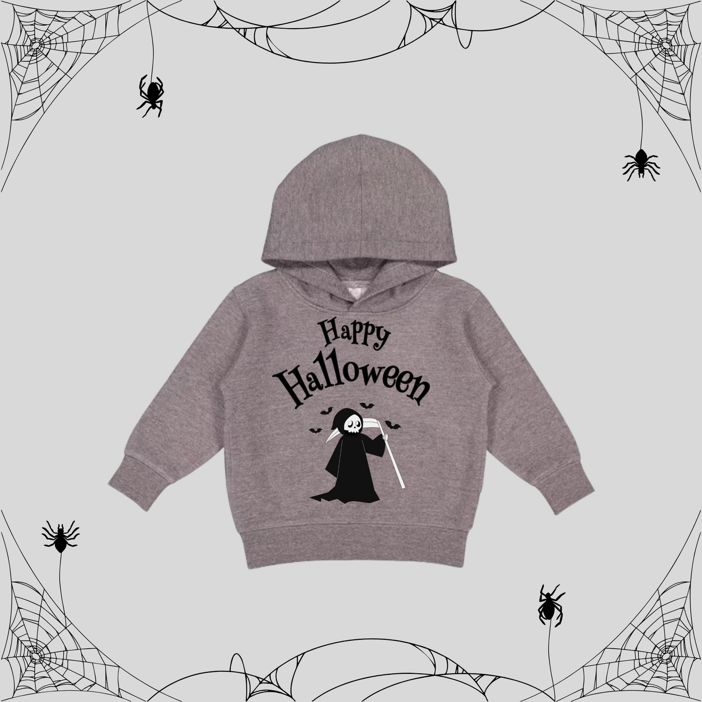 Toddler Happy Halloween Reaper Hoodie