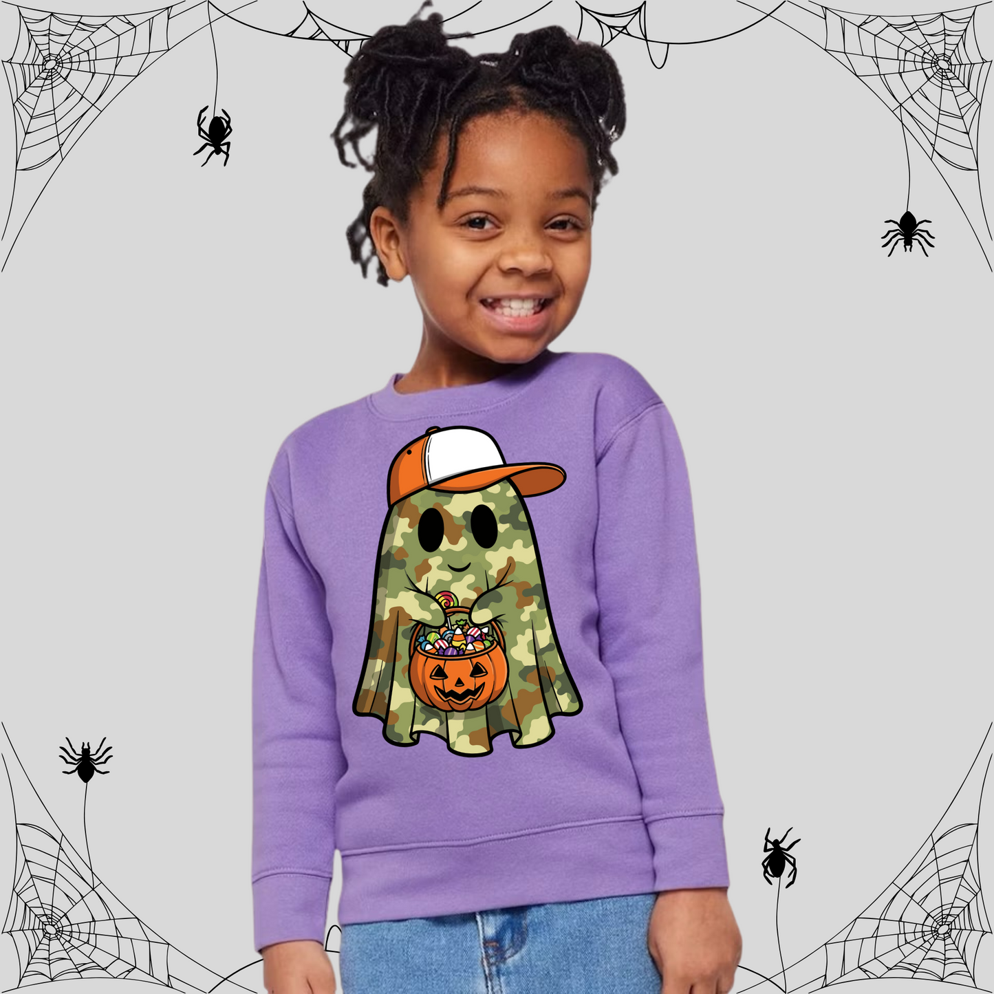 Toddler Camo Ghost Sweatshirt
