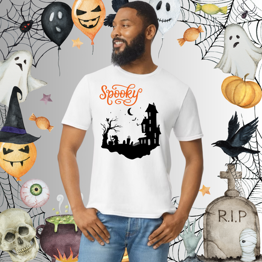 Adult Spooky Halloween Tee