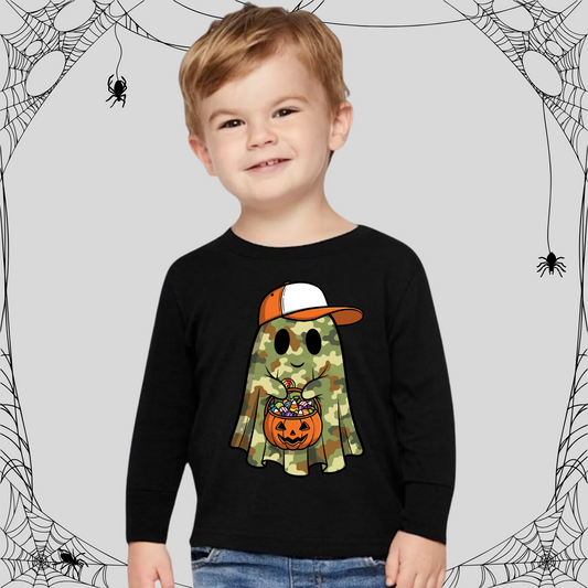 Toddler Camo Ghost Long Sleeve