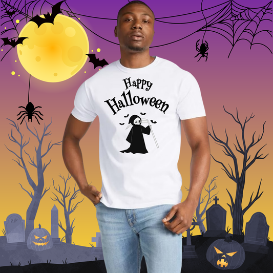 Adult CC Happy Halloween Reaper Tee