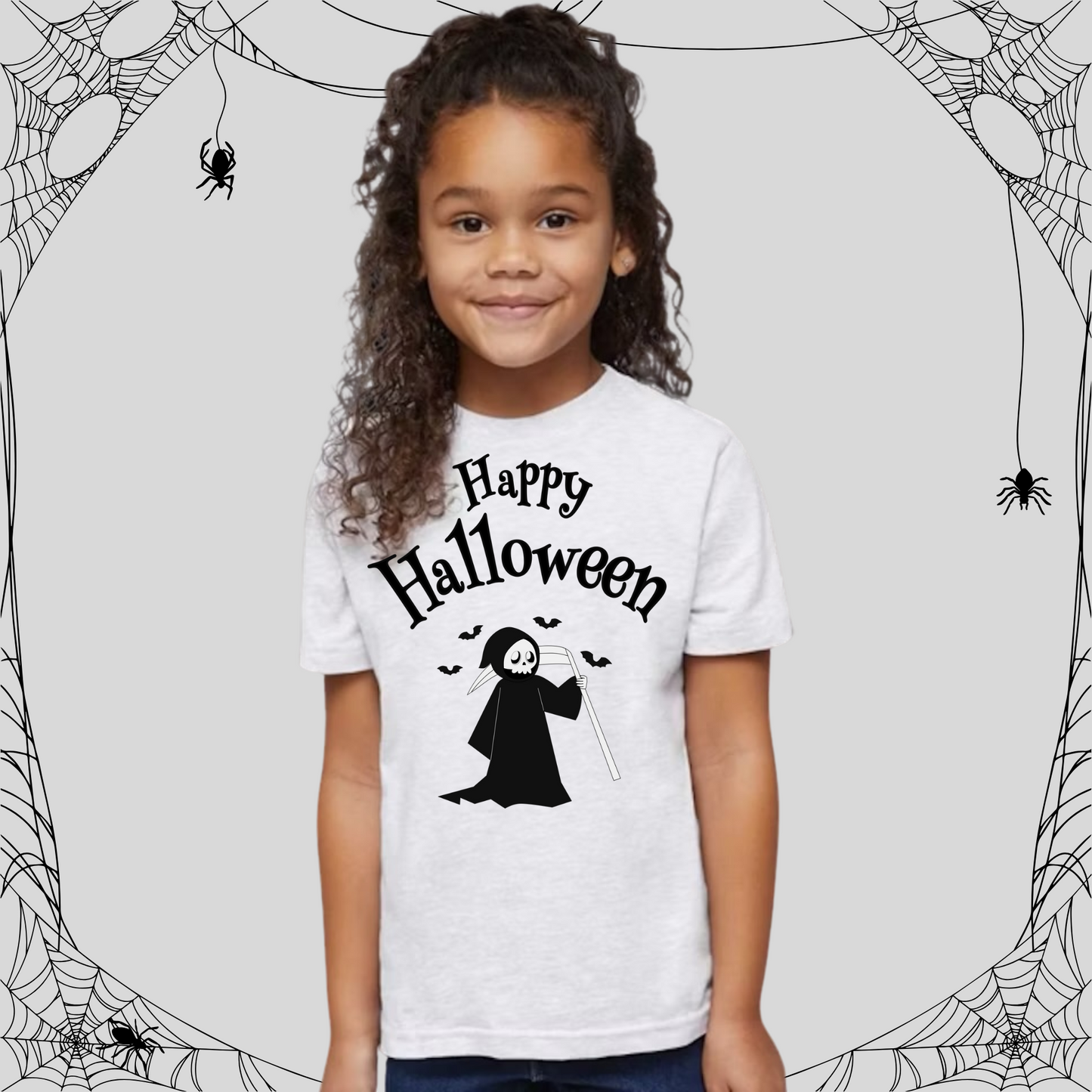 Toddler Happy Halloween Reaper Tee