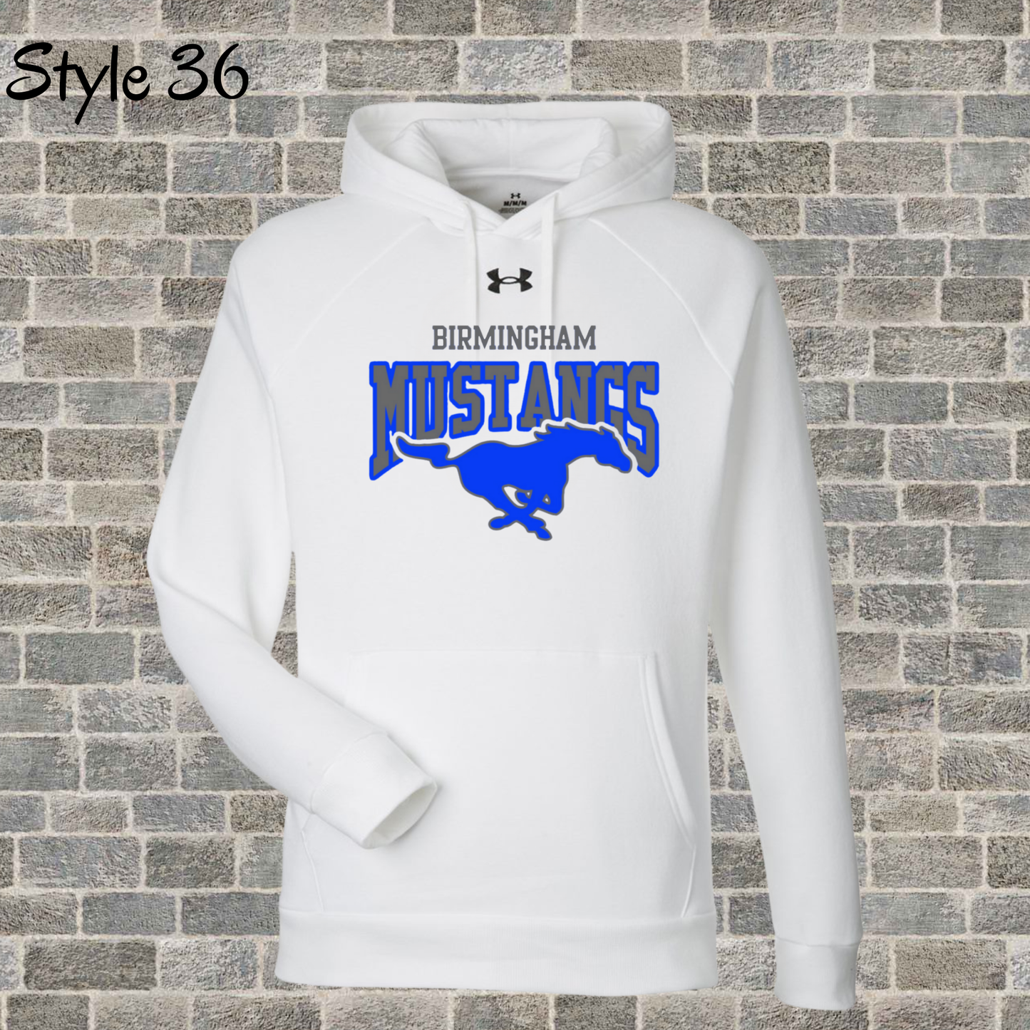 White Under Armour Hoodie