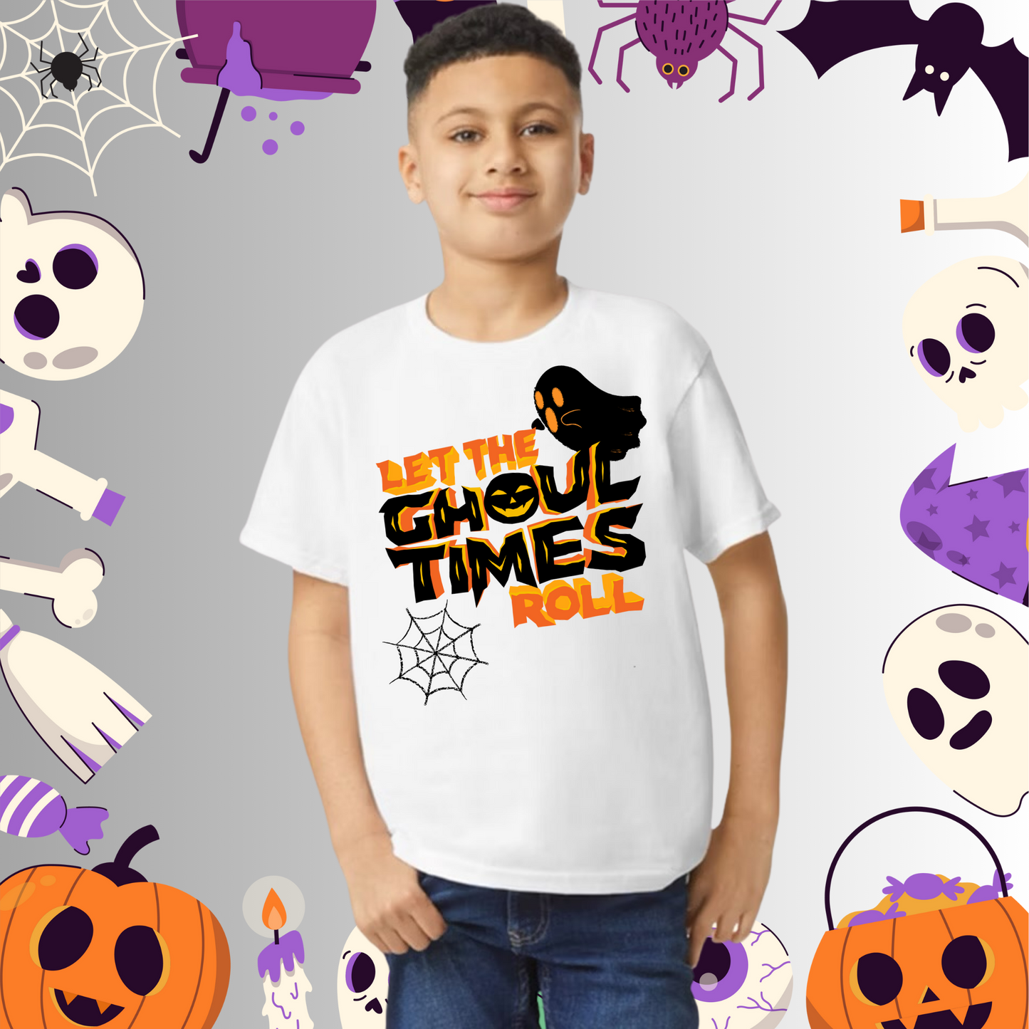Youth Ghoul Times Roll O/B Tee