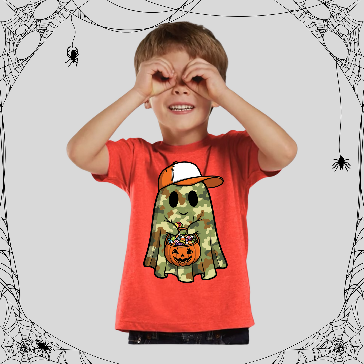 Toddler Camo Ghost Tee