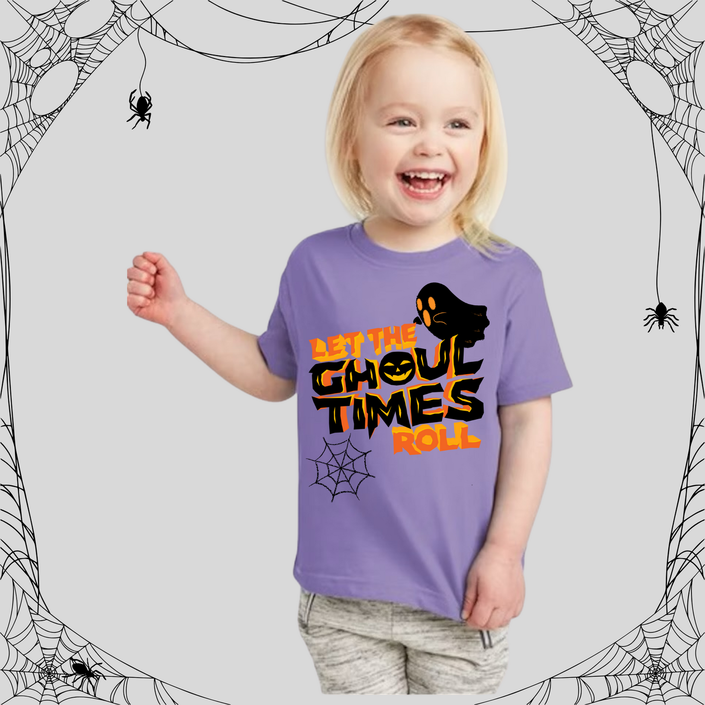 Toddler Ghoul Times Roll O/B Tee