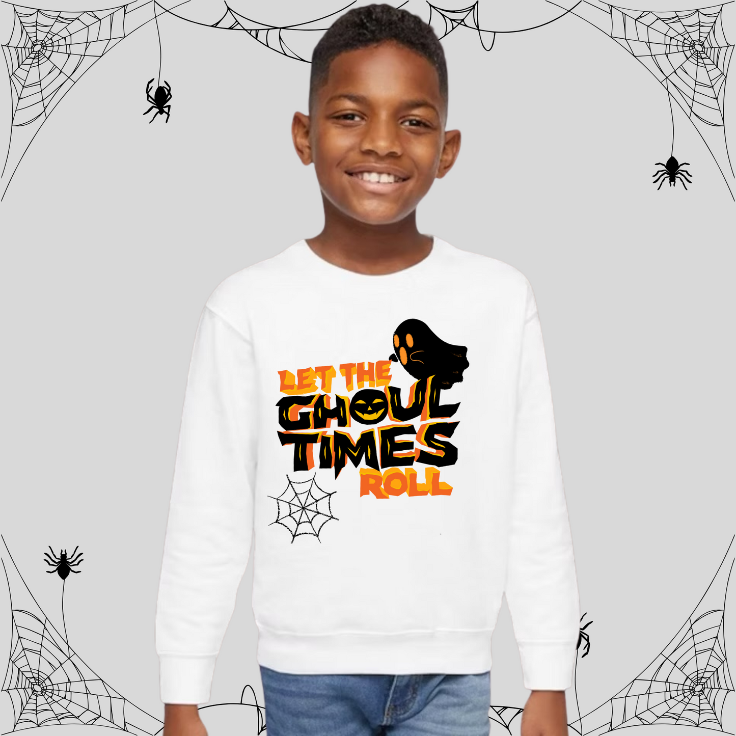 Toddler Ghoul Times Roll O/B Sweatshirt