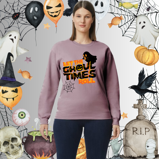 Adult Ghoul Times Roll O/B Sweatshirt
