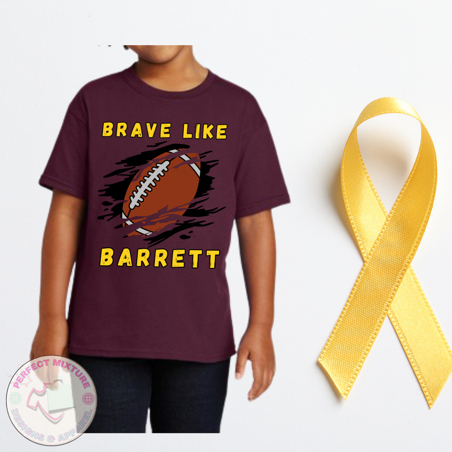 Brave Like Barrett Short Sleeve Cotton Tee