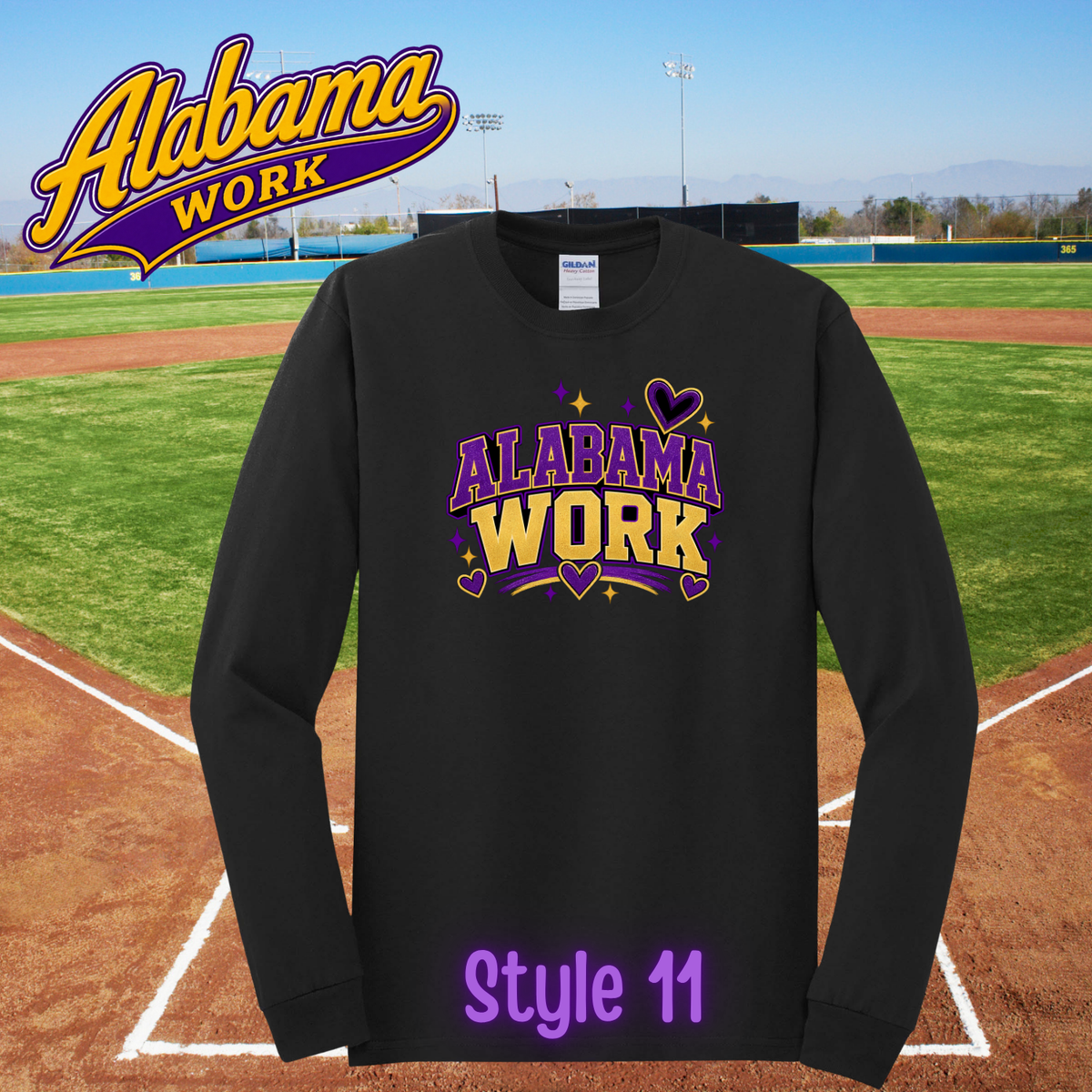 Cotton Long Sleeve Tee