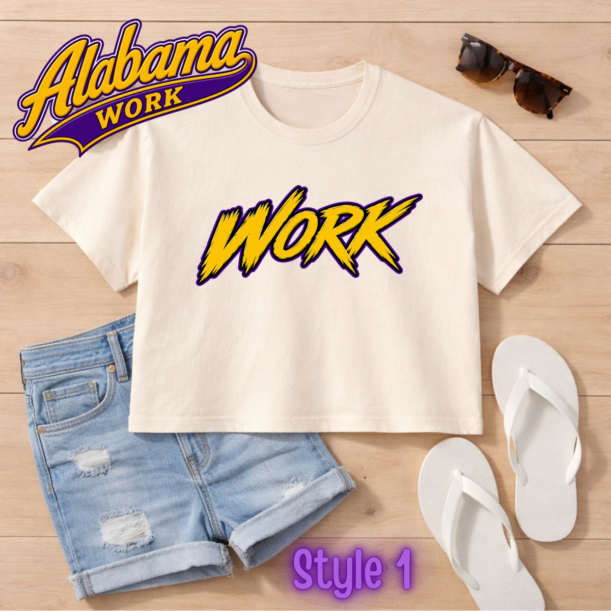 Boxy Crop Top