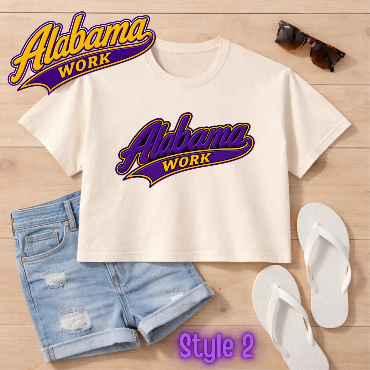 Boxy Crop Top