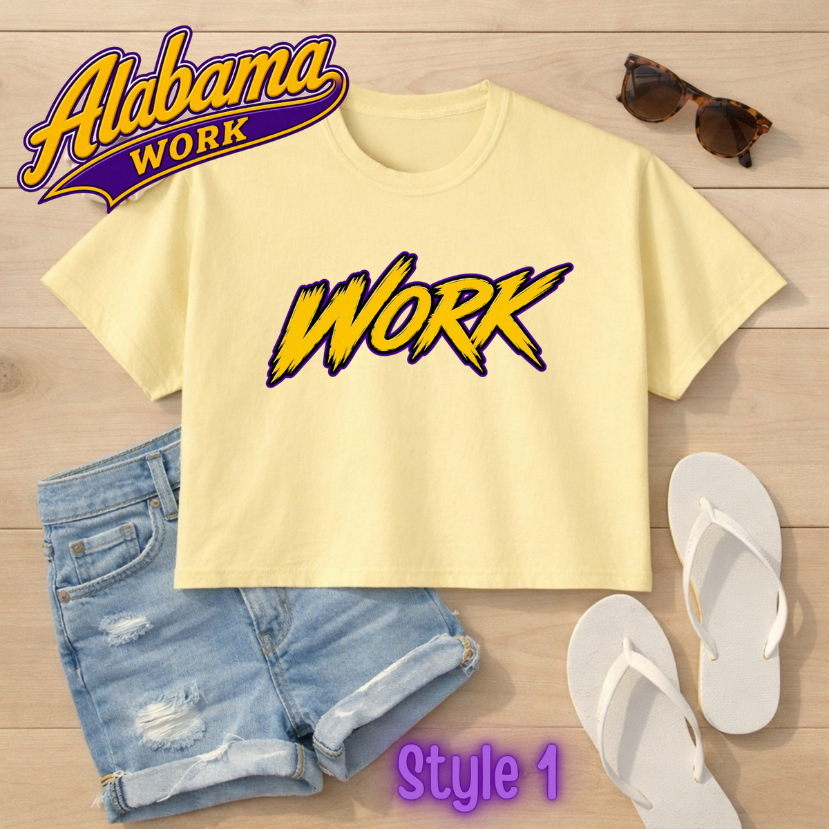 Boxy Crop Top