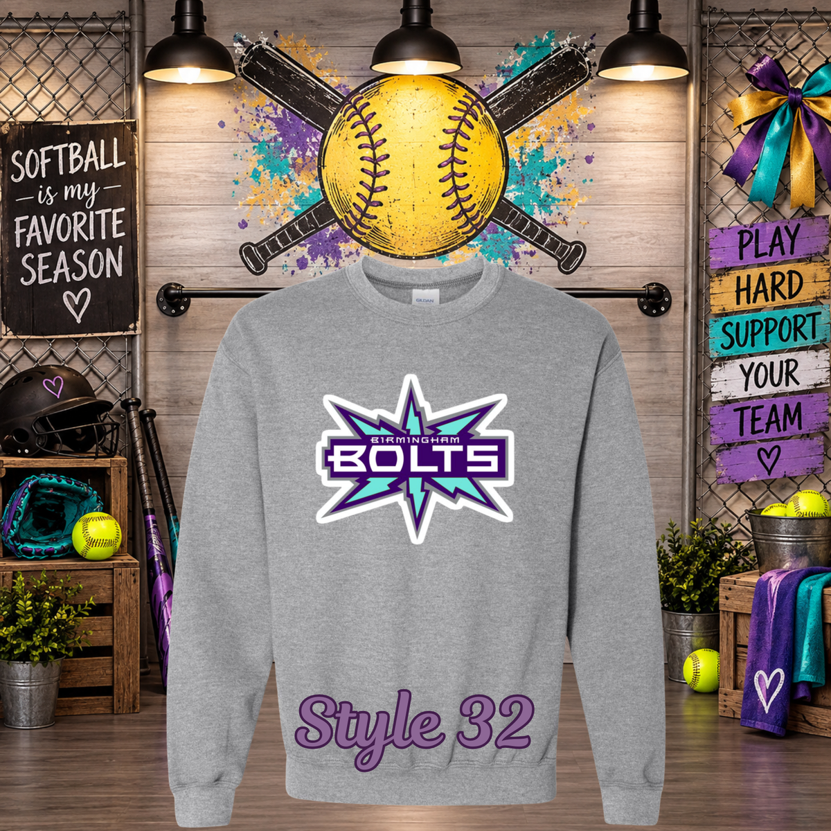 Gildan Cotton Sweatshirt