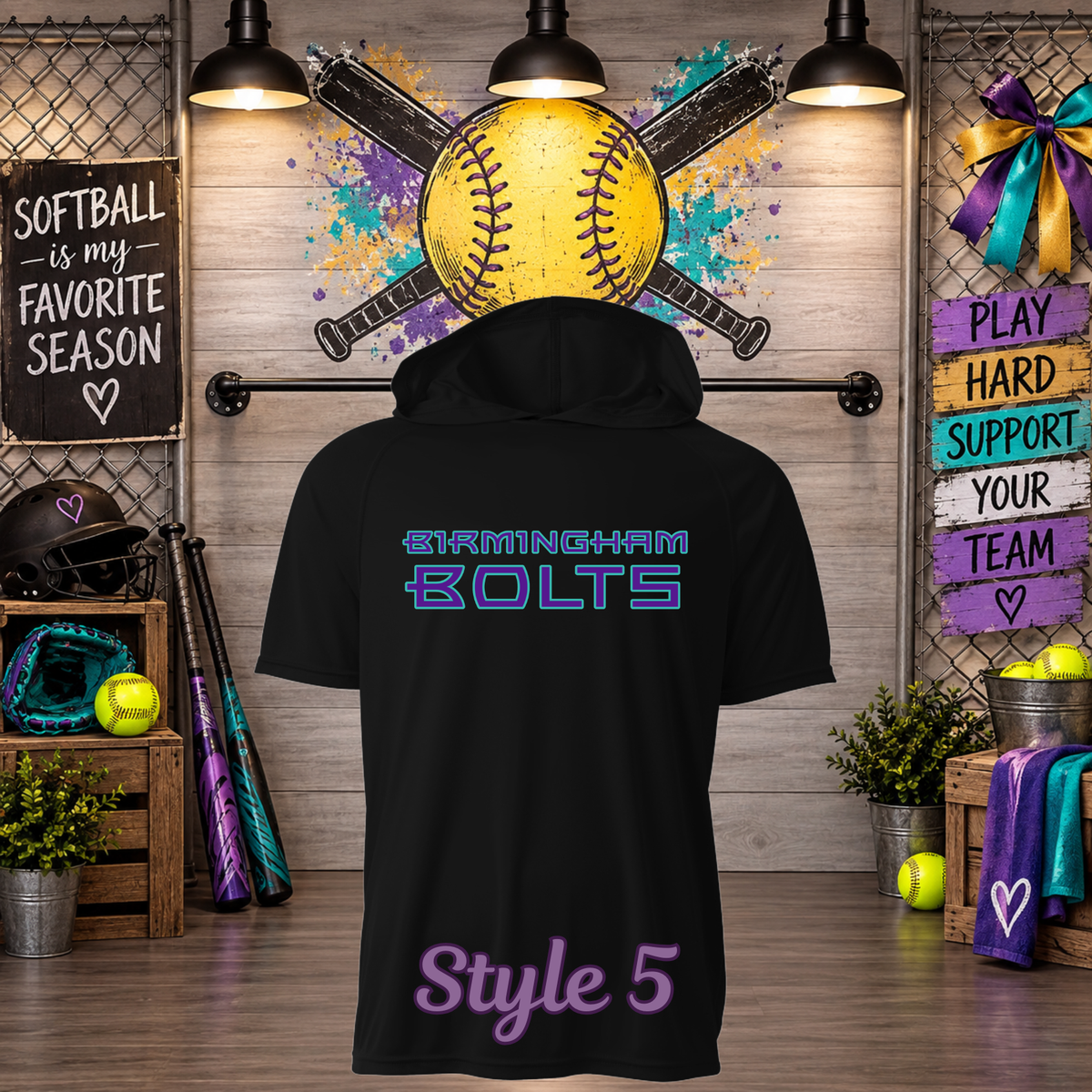 DriFit Short Sleeve with Hood