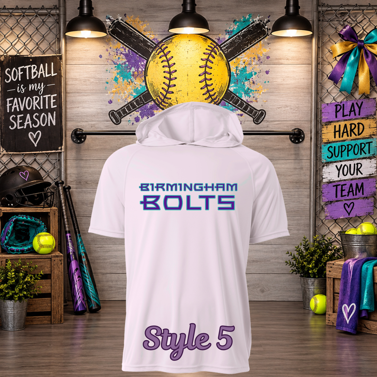 DriFit Short Sleeve with Hood