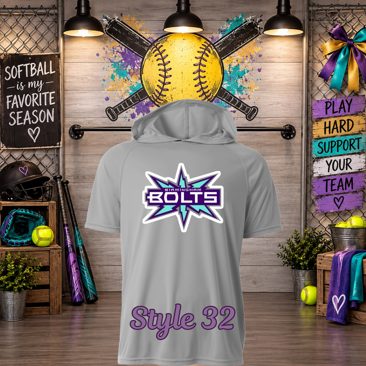 DriFit Short Sleeve with Hood