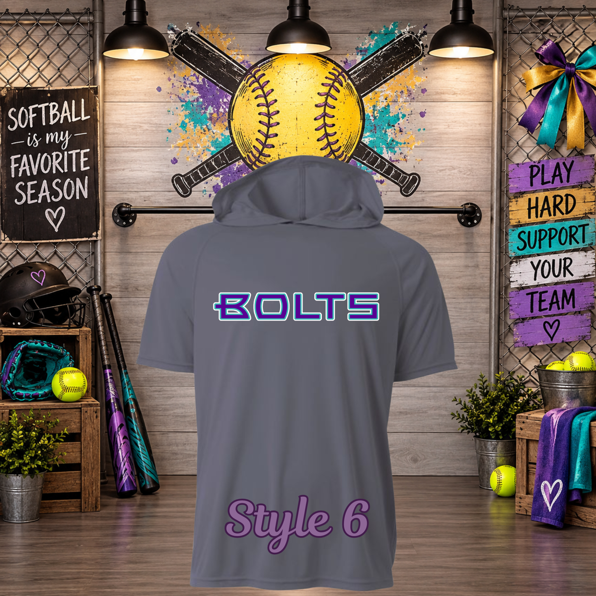 DriFit Short Sleeve with Hood