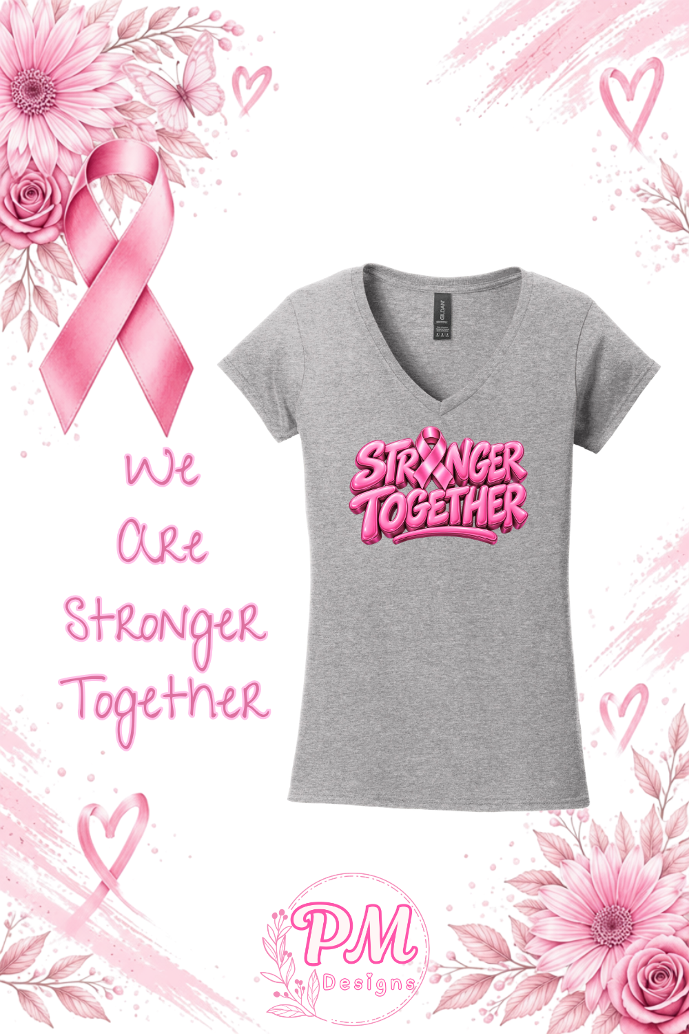 Women’s VNeck Cotton Tee