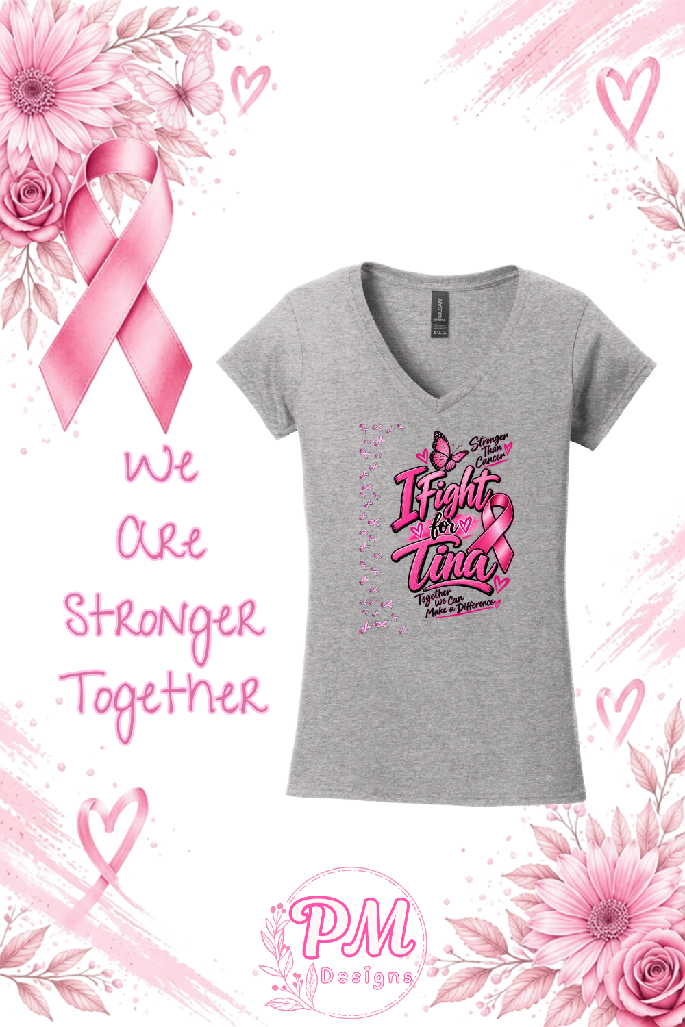 Women’s VNeck Cotton Tee