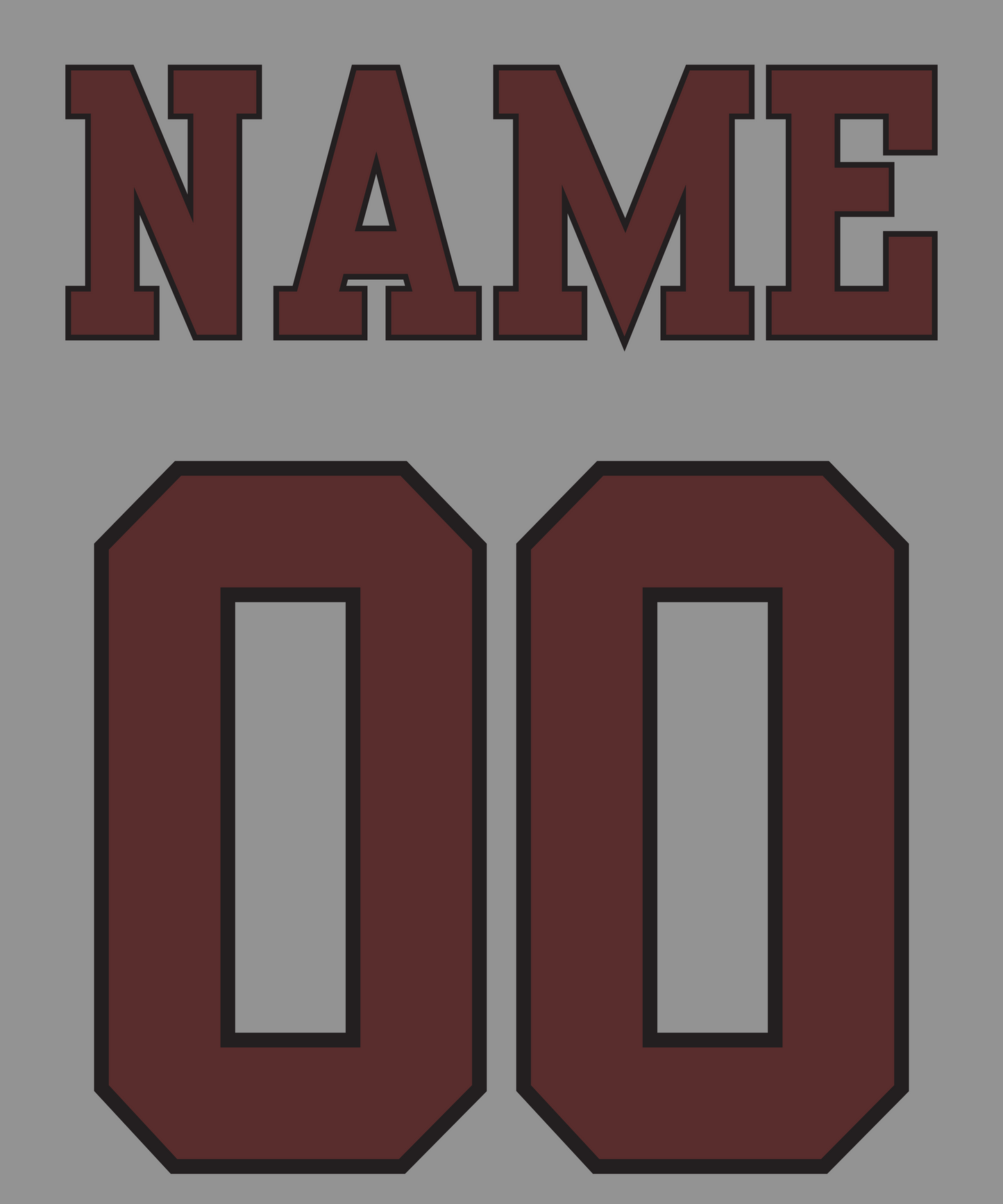 Name & Number Add On