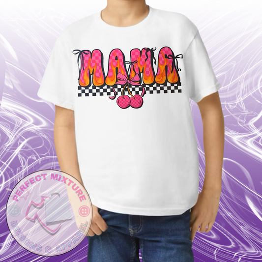 Mama Cherry Design Tee