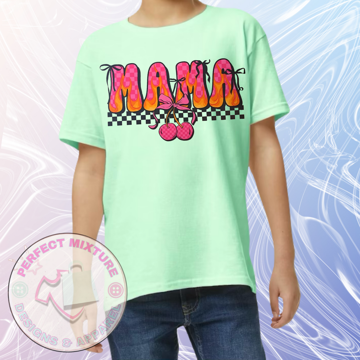 Mama Cherry Design Tee