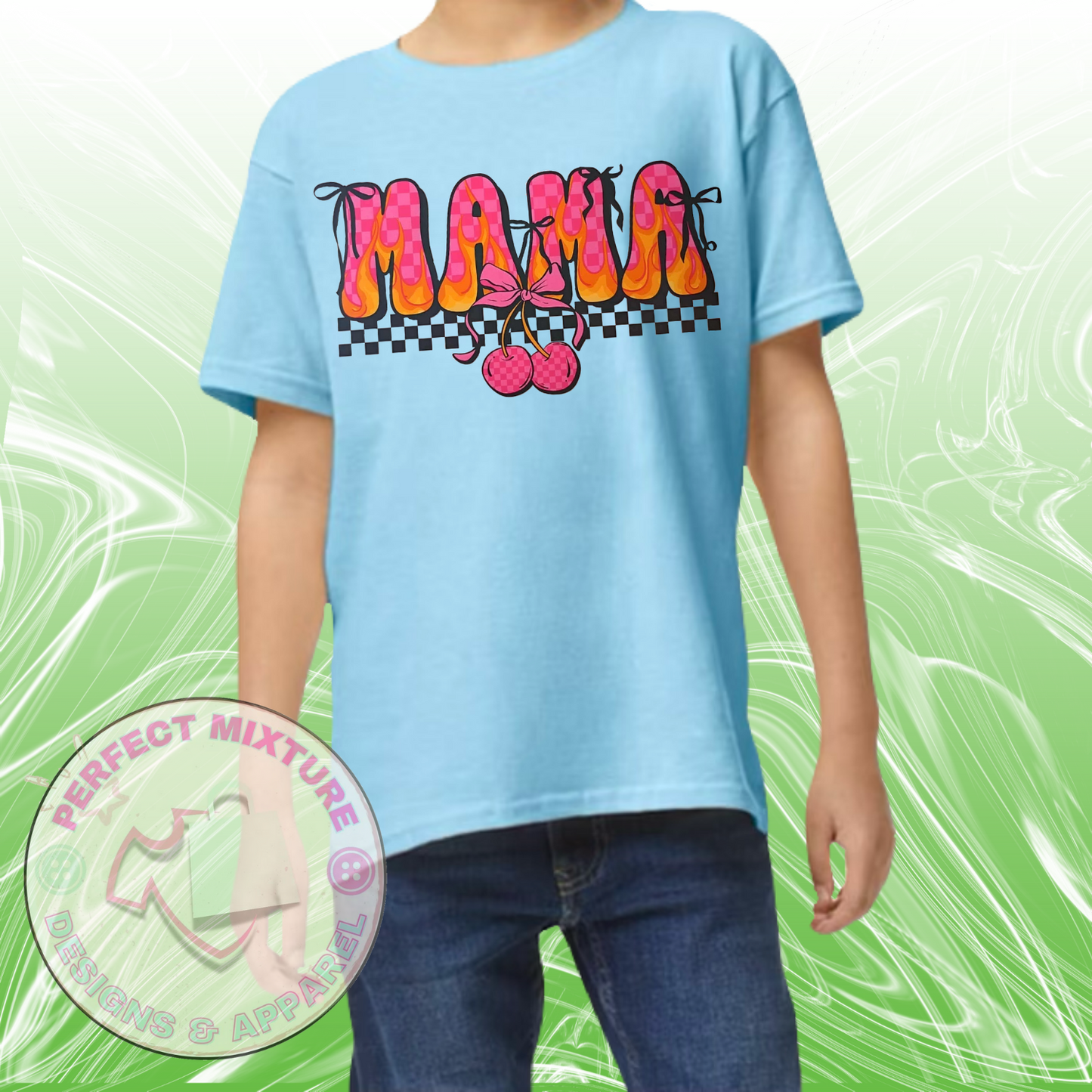 Mama Cherry Design Tee