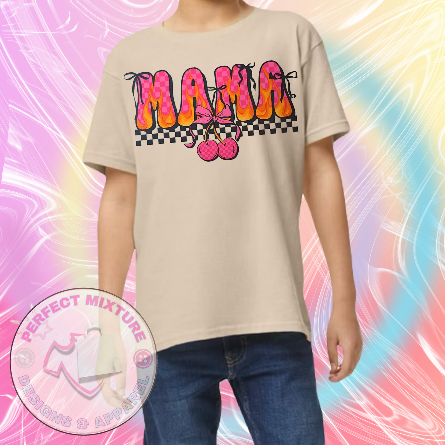 Mama Cherry Design Tee