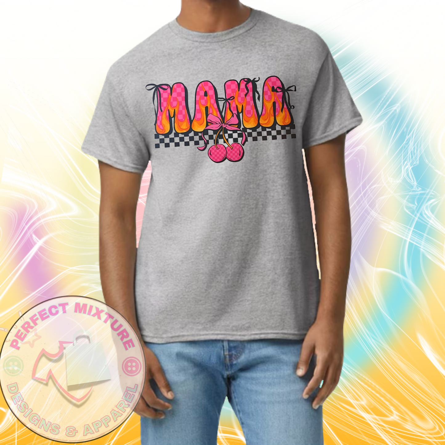 Mama Cherry Design Tee