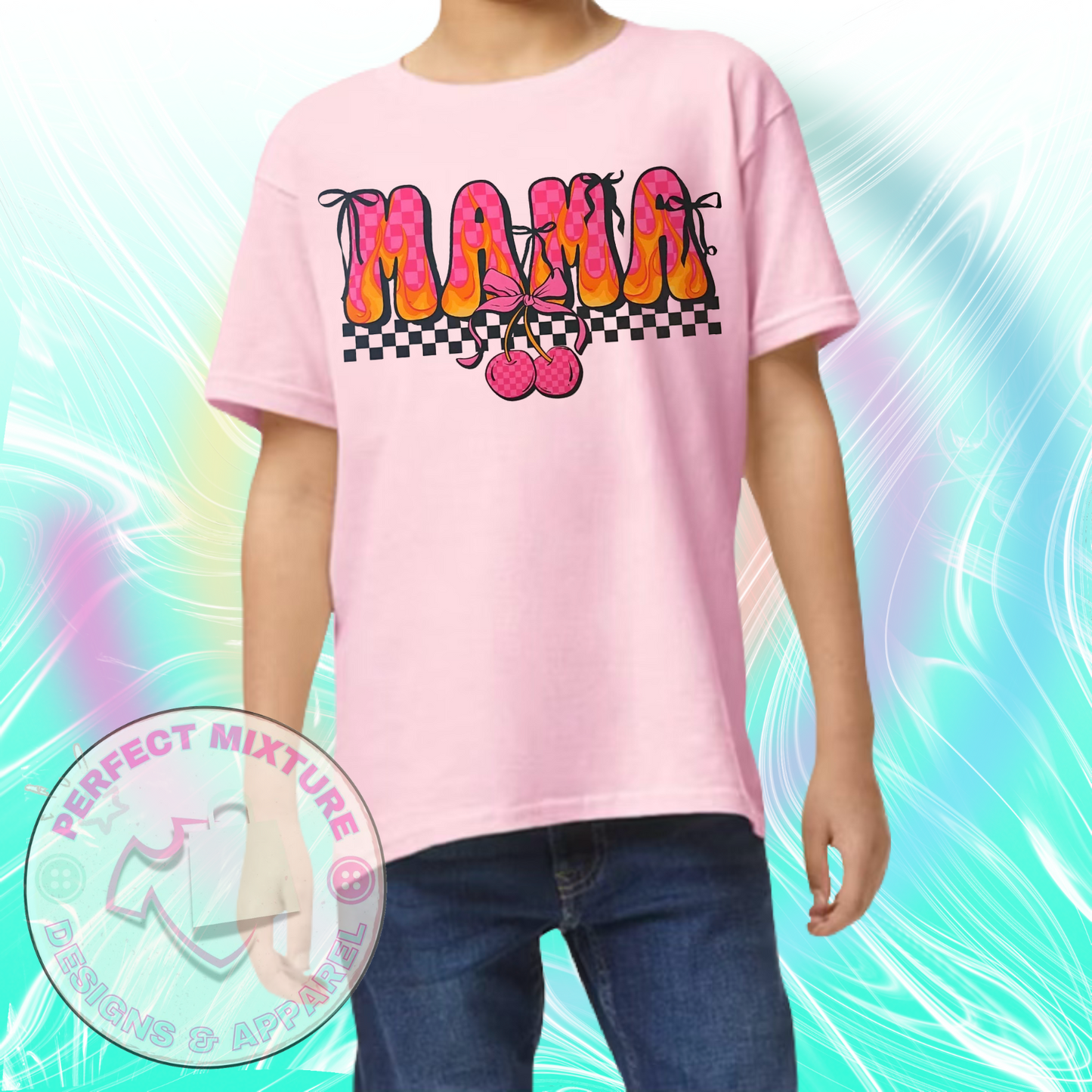 Mama Cherry Design Tee