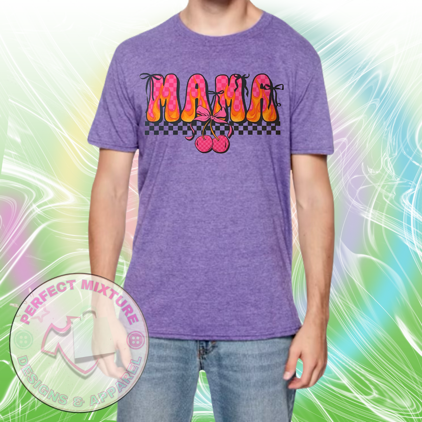 Mama Cherry Design Tee