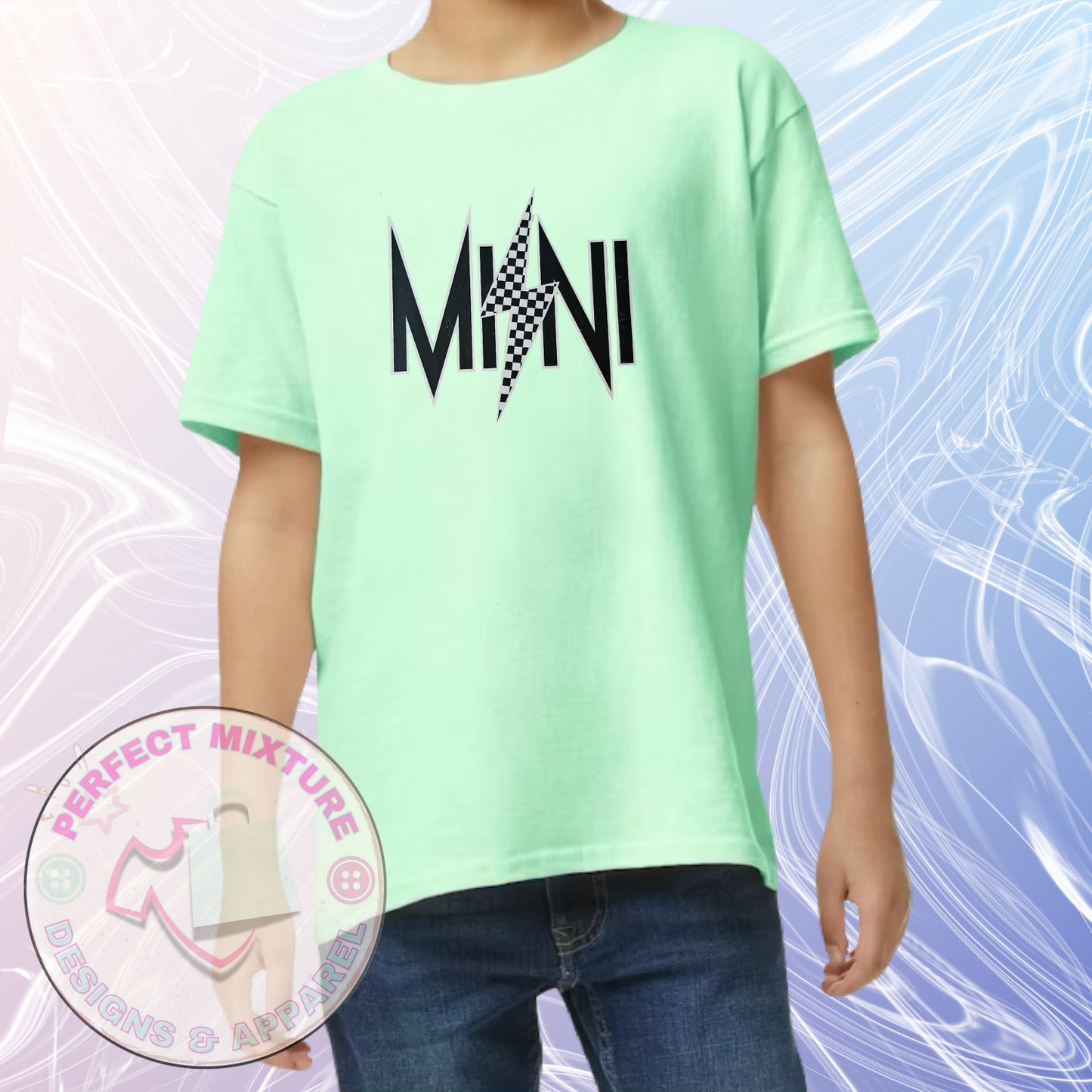 Mini Distressed Design Youth Tee
