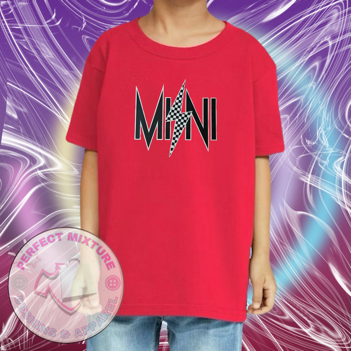 Mini Distressed Toddler Design Tee