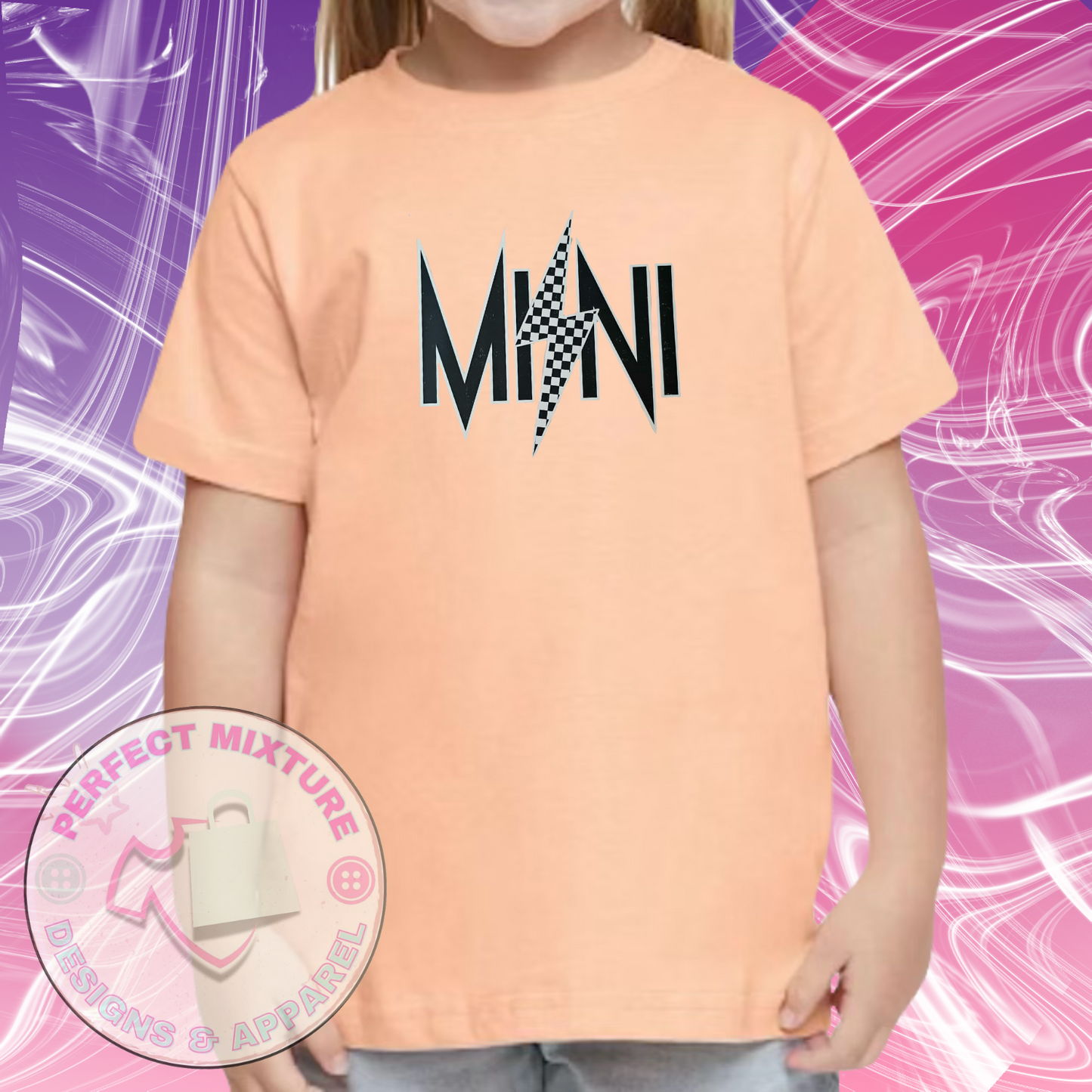 Mini Distressed Toddler Design Tee