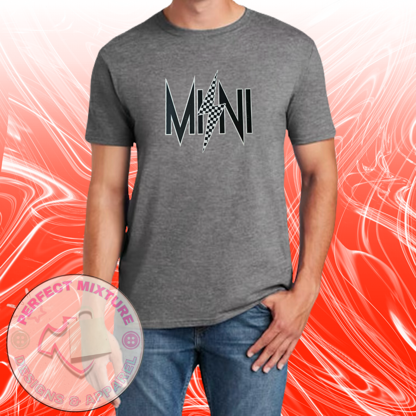 Mini Distressed Design Youth Tee