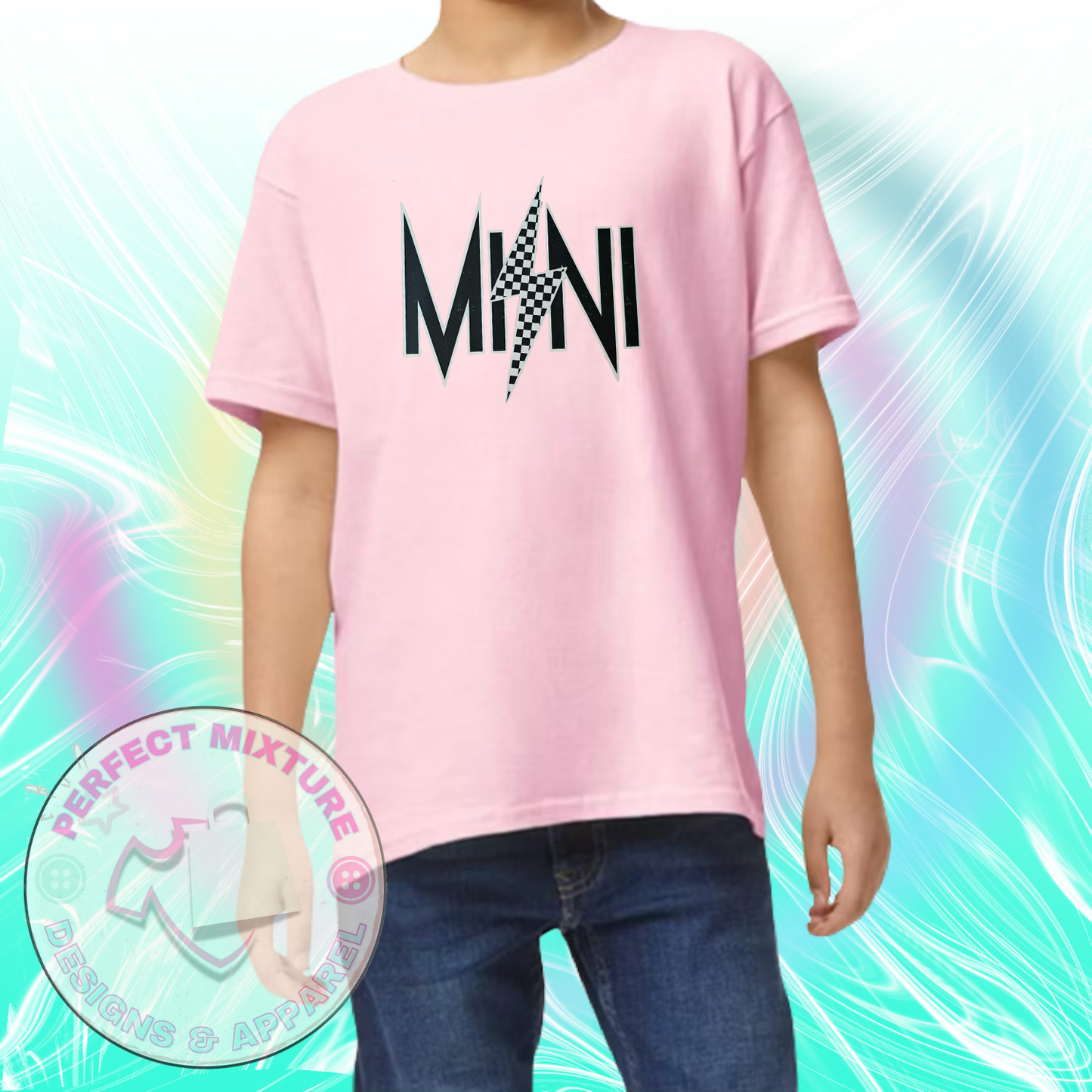 Mini Distressed Design Youth Tee