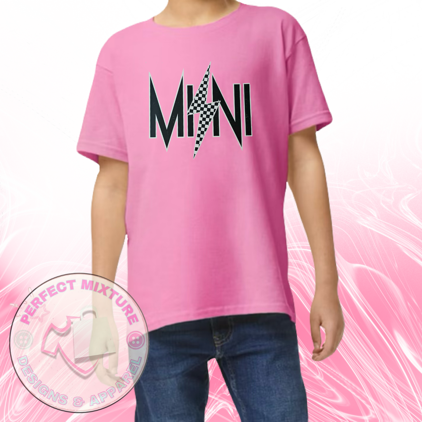 Mini Distressed Design Youth Tee