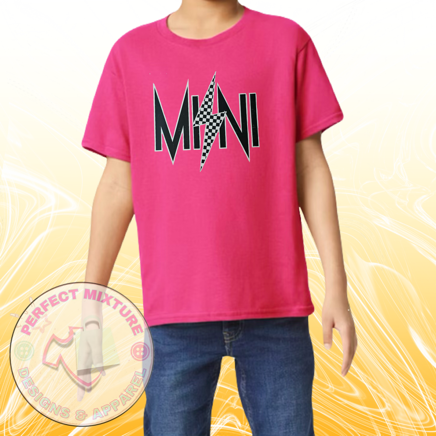 Mini Distressed Design Youth Tee