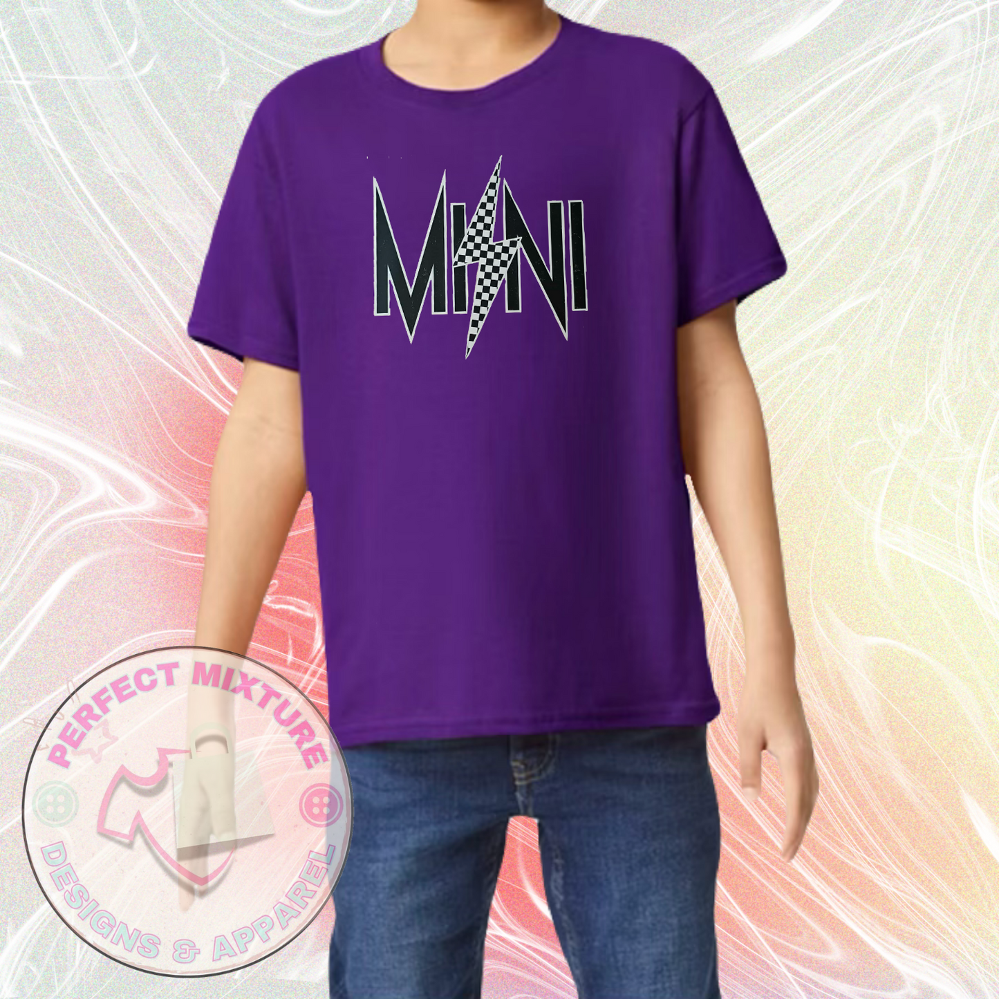 Mini Distressed Design Youth Tee