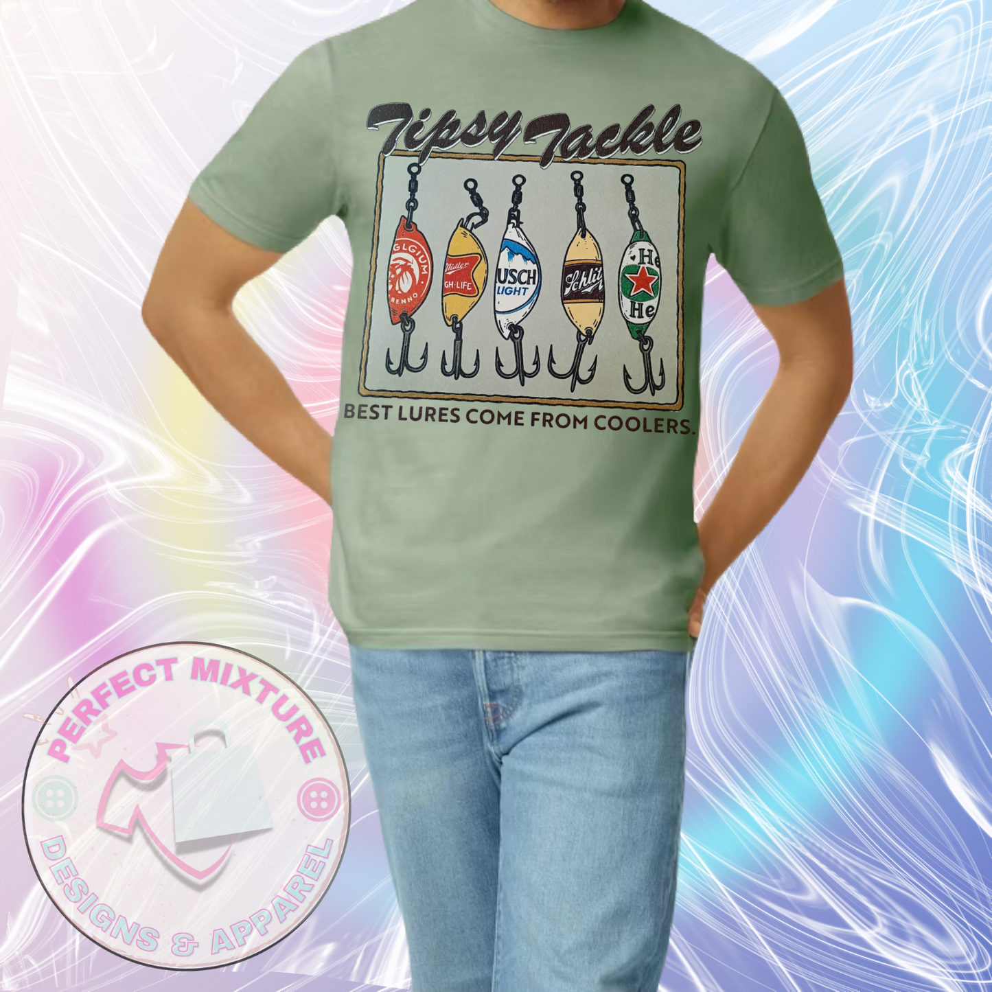 Tipsy Tackle Design Tee