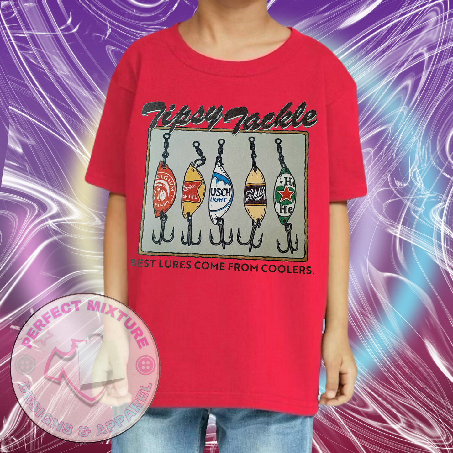 Tipsy Tackle Design Tee
